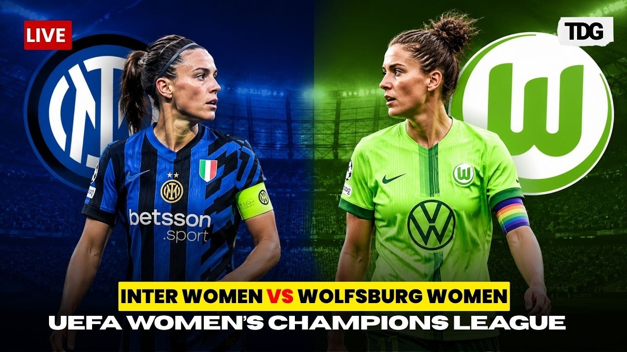 WATCH | Inter vs Wolfsburg Live | UEFA Women&rsquo;s Champions League 2026 |Inter Women vs Wolfsburg Women