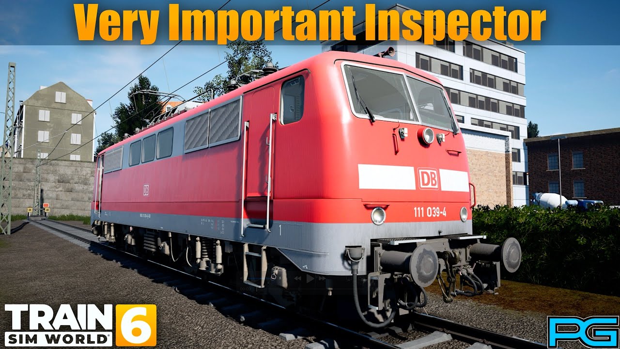 Train Sim World 6 | Ludwigsbahn: Mannheim - Kaiserslautern | Very Important Inspector Scenario