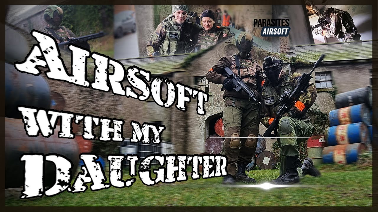 Father and Daughter Take on the Airsoft Arena