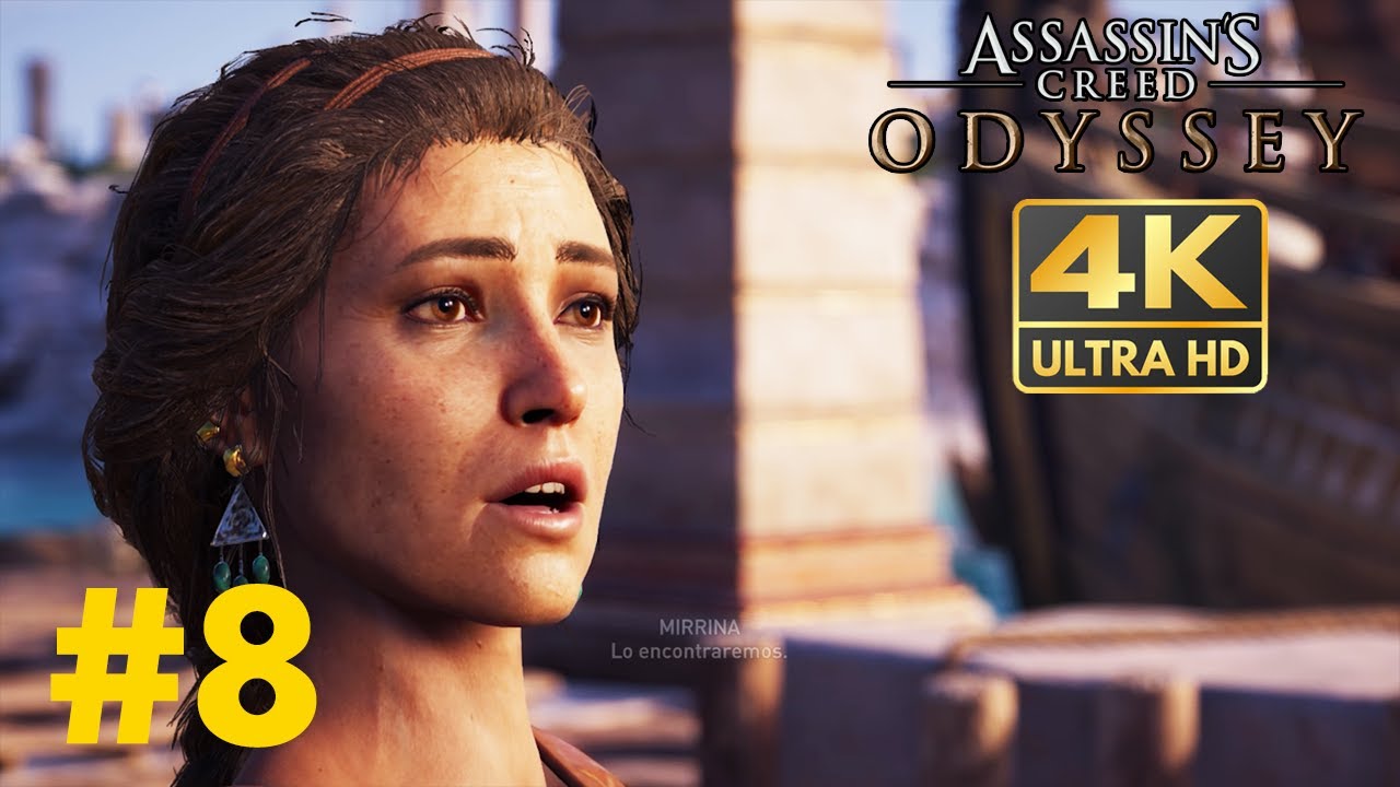 ASSASSINS CREED ODYSSEY (Parte 8) - Gameplay en Espa&ntilde;ol | 4k