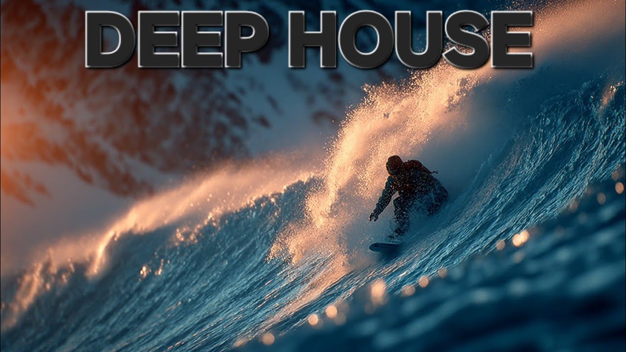 Minimal Deep House Ride — Snowboard Chill Session | Ultra Deep Bass & Winter Vibes #deephouse ♥️ 