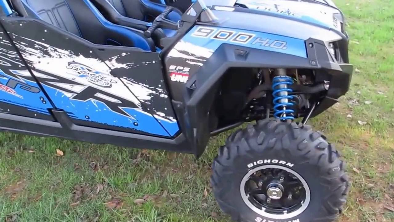 Polaris RZR Jagged X, lots of motor upgrades, long travel shocks, power steering