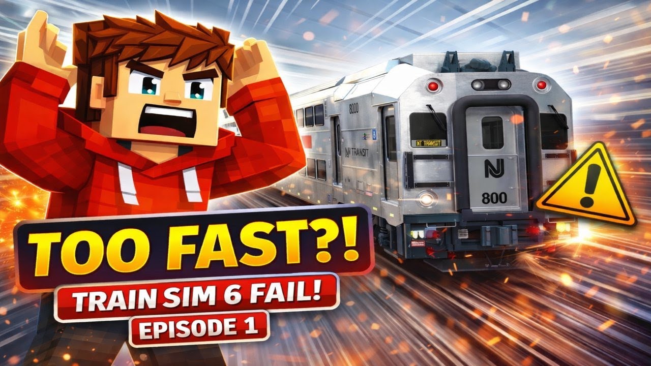 This NJ Transit Train Wasn’t Built for This 💀 | Train Sim 6