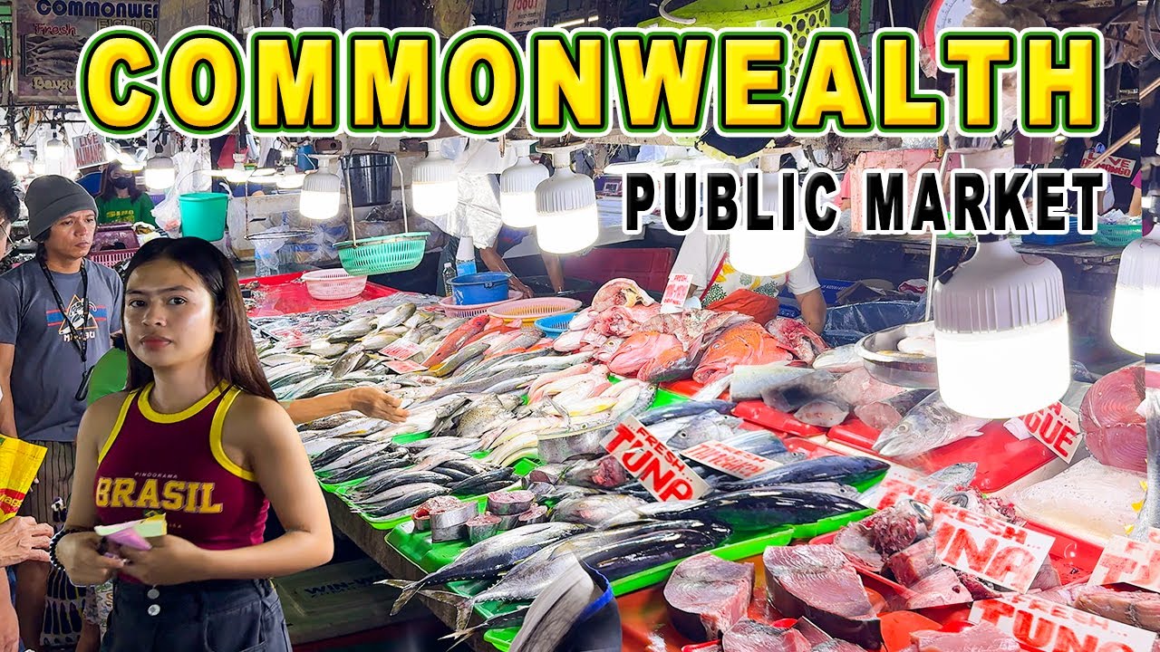 COMMONWEALTH PUBLIC MARKET | Affordable Market Located in the Northern Part of QUEZON CITY