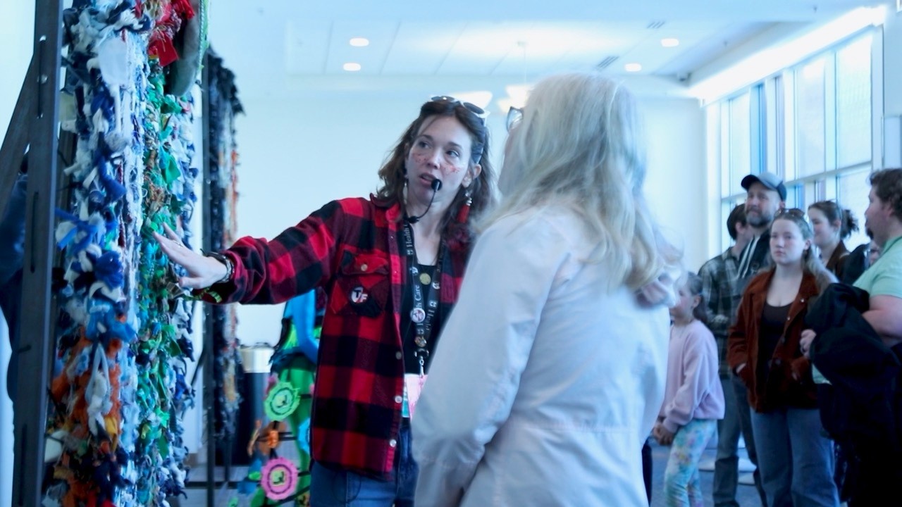The True/False Art Walk creates a sense of imagination for attendees