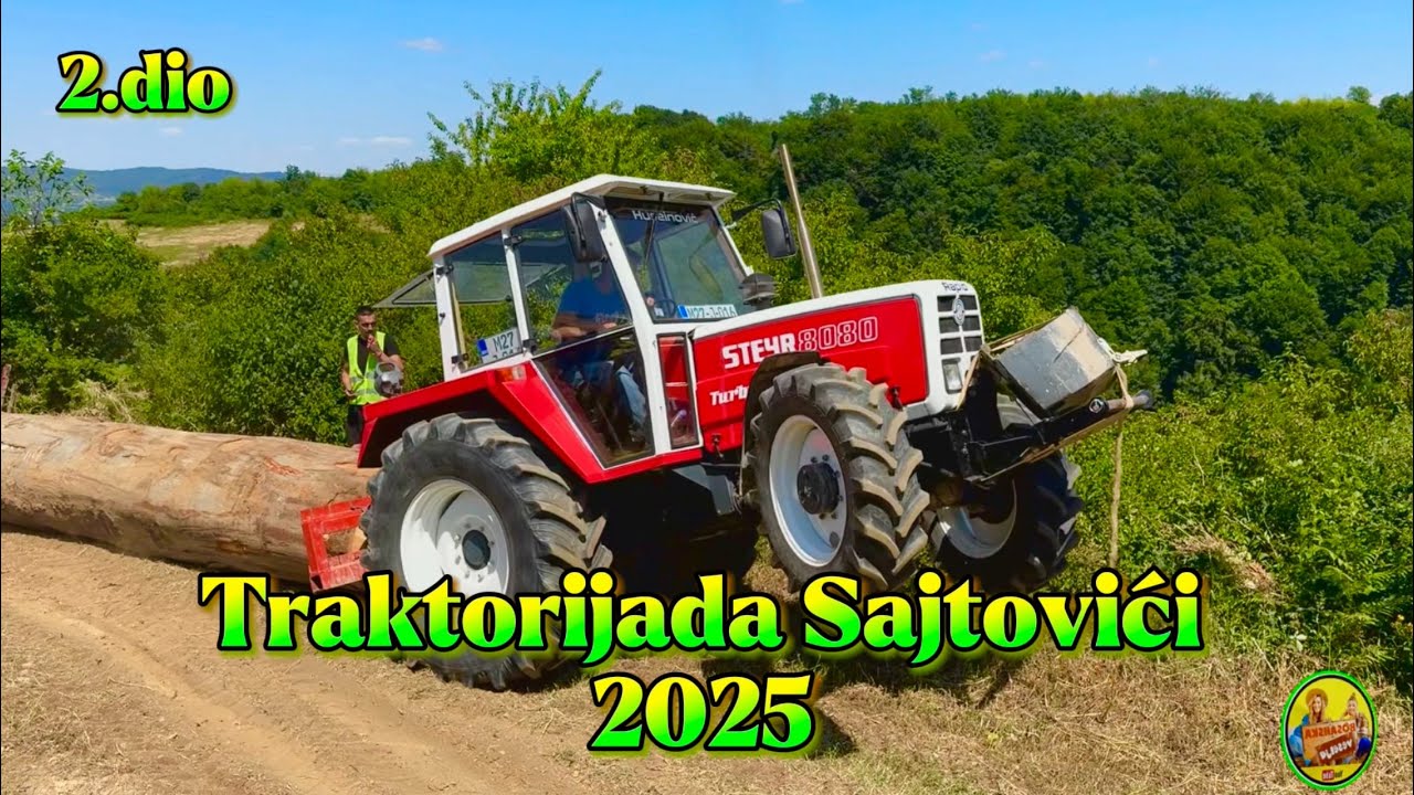 Traktorijada Sajtovići najači traktori u BIH muzika; Merso Manjić i Naza 21.06.2025