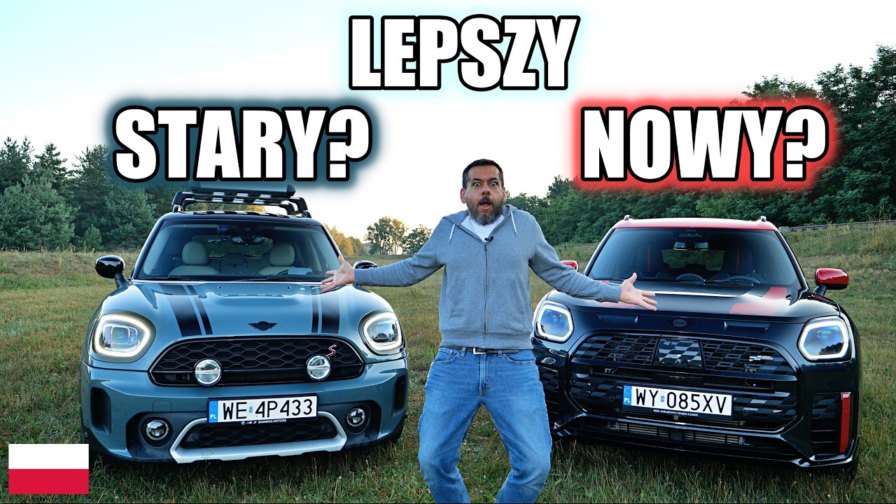 MINI Countryman - nowy U25 kontra M&Oacute;J F60 (PL) - por&oacute;wnanie, test i jazda pr&oacute;bna - Marek Drives
