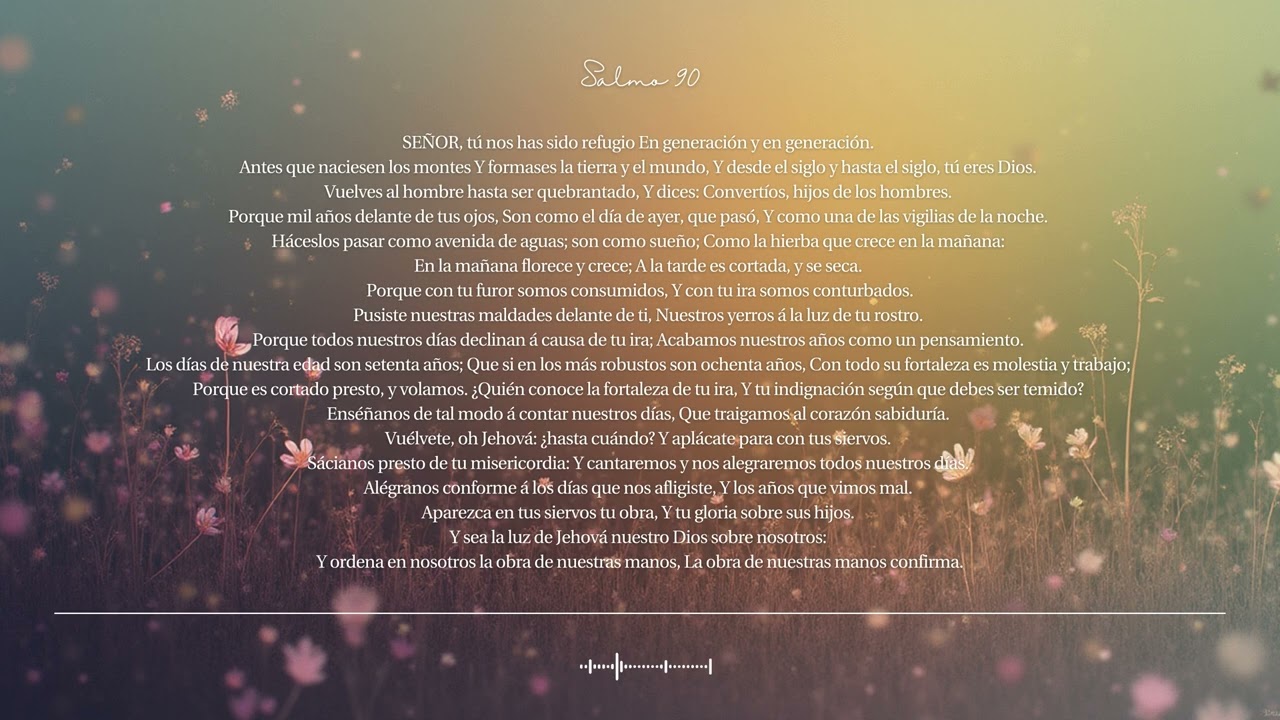 🌿 Salmo 90 | Mil Años Son Como Ayer | Canto bíblico CCM · Shuli Bible