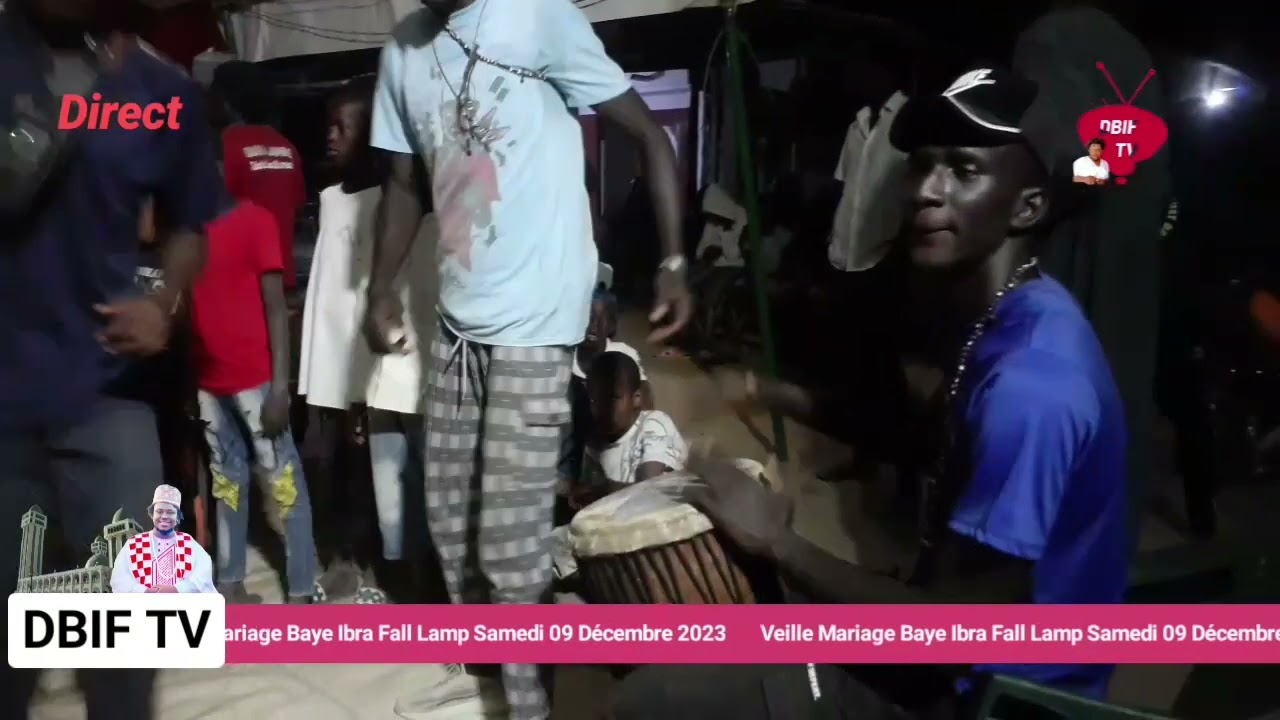Dahira Faydou Sani Veille Mariage Baye Ibra Fall & Ya Daba Diassé Sam 09 Déc 2023 zakir Modou Barham