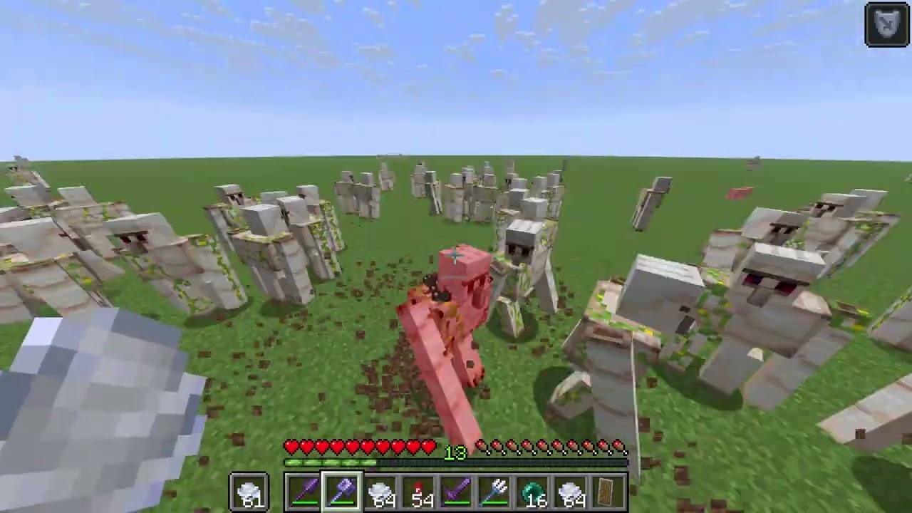Learning the Spear And Mace Combo in Minecraft