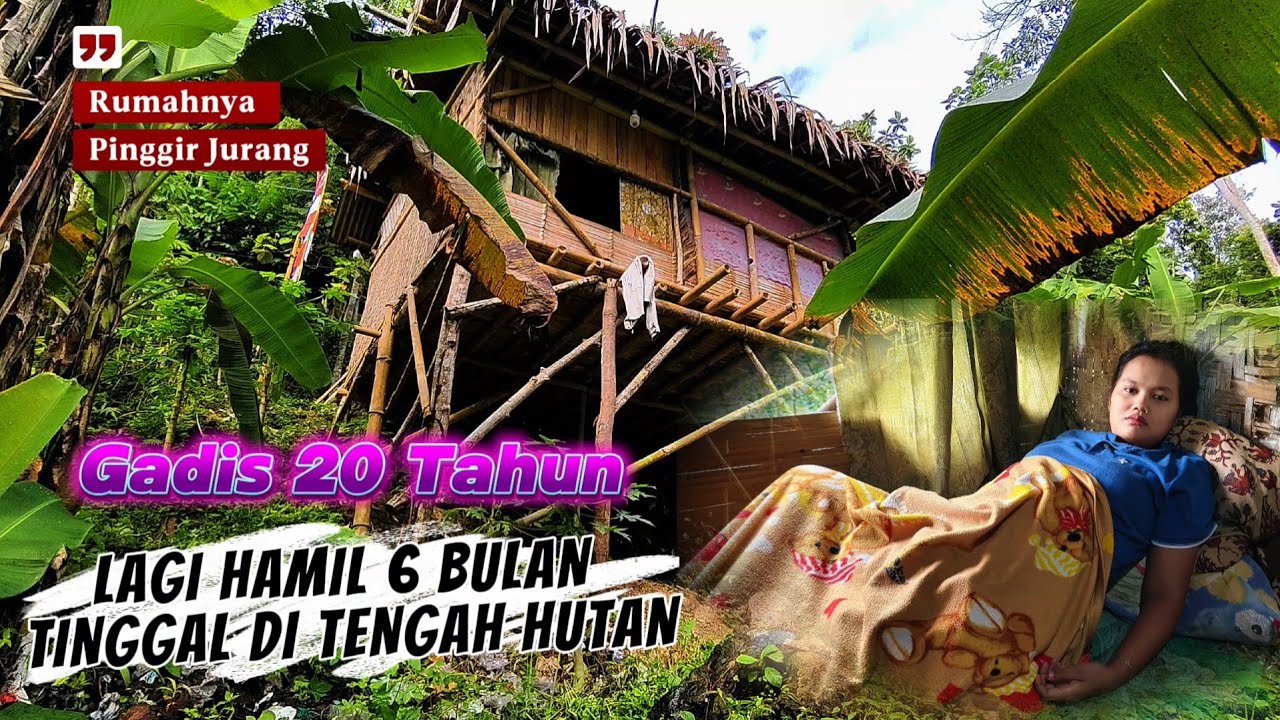 Nikah Beda Usia Lagi Hamil 6 Bln‼️Seorang Istri Nekat Ikut Suaminya Tinggal Di Tengah Hutan