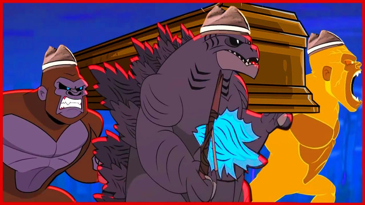 Godzilla VS Kong Switching Characteristics - Coffin Dance Song Meme Cover