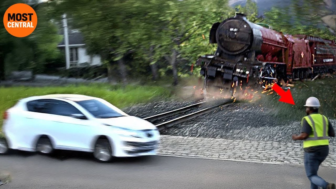 135 SHOCKING Train Crash Compilation Caught On Camera | Idiots In Cars | Best Of 2025 #2