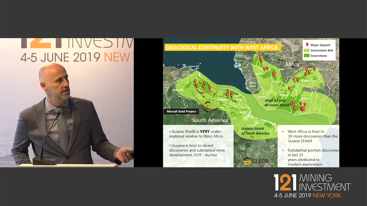 Presentation: Guyana Goldstrike - 121 Mining Investment New York 2019 Spring
