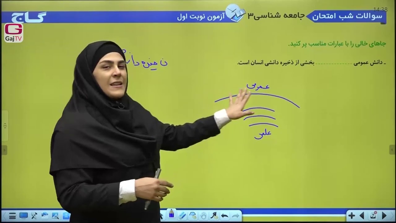 شب امتحان دوازدهم انسانی- جامعه شناسی- میان‌ترم اول