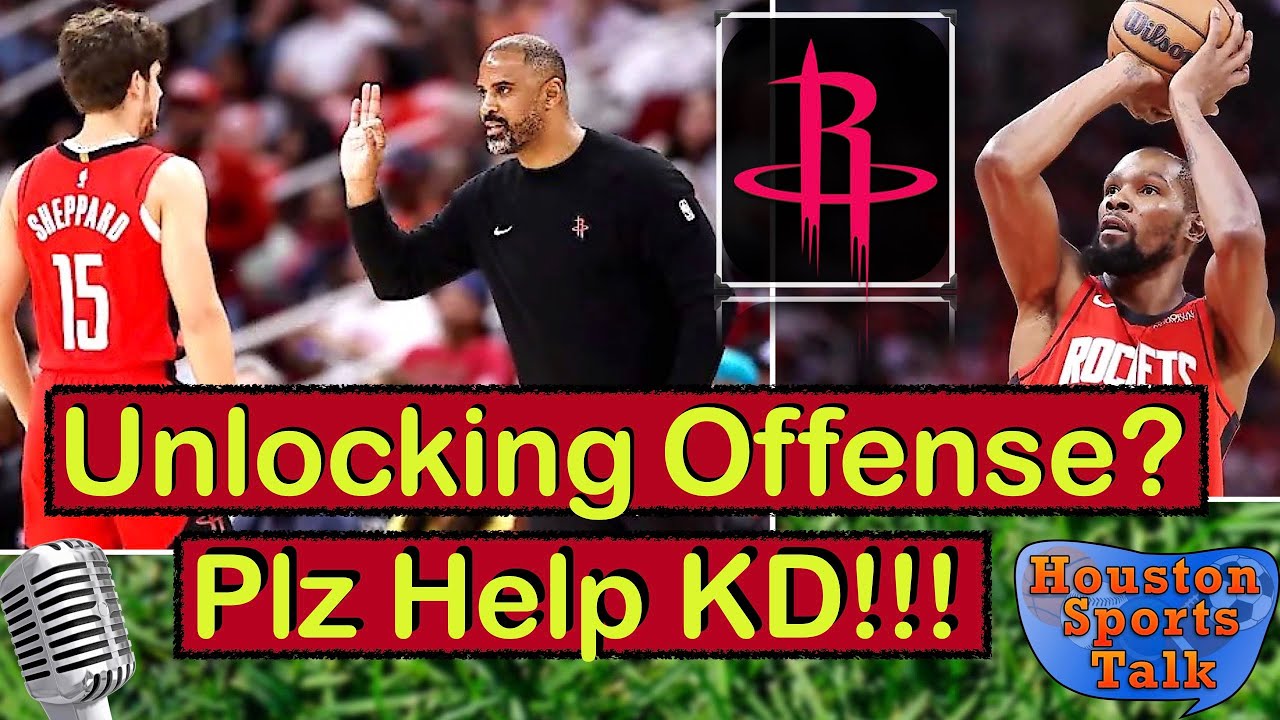 Who Saves Durant, Amen from Playoff Doom? (X-Factors) | Unlocking Rockets Offense?