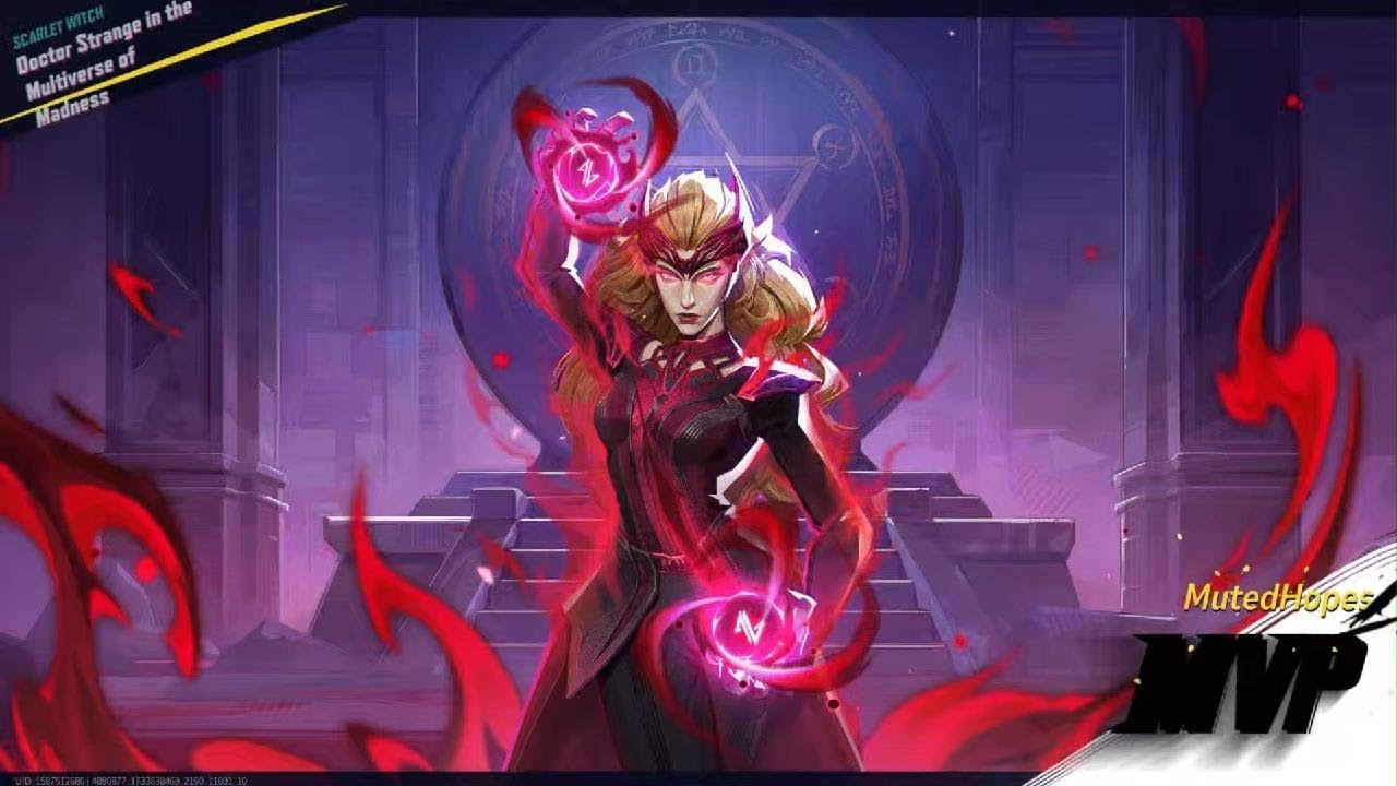 Marvel Rivals | Scarlet Witch - Multiverse of Madness Skin Showcase