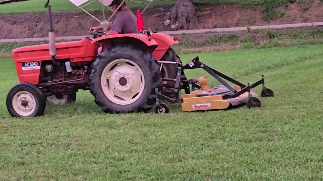 More Finish Mowing with the AC 5040