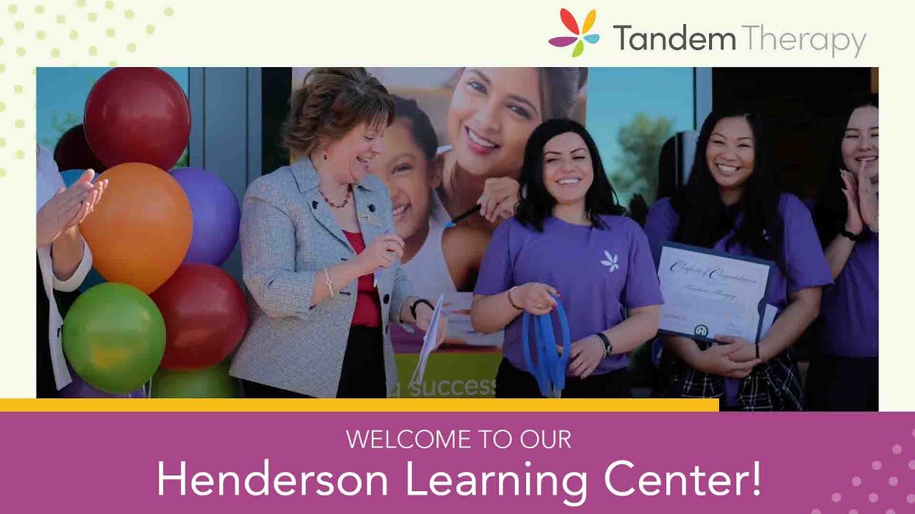 Henderson Learning Center Ribbon Cutting l Tandem Therapy