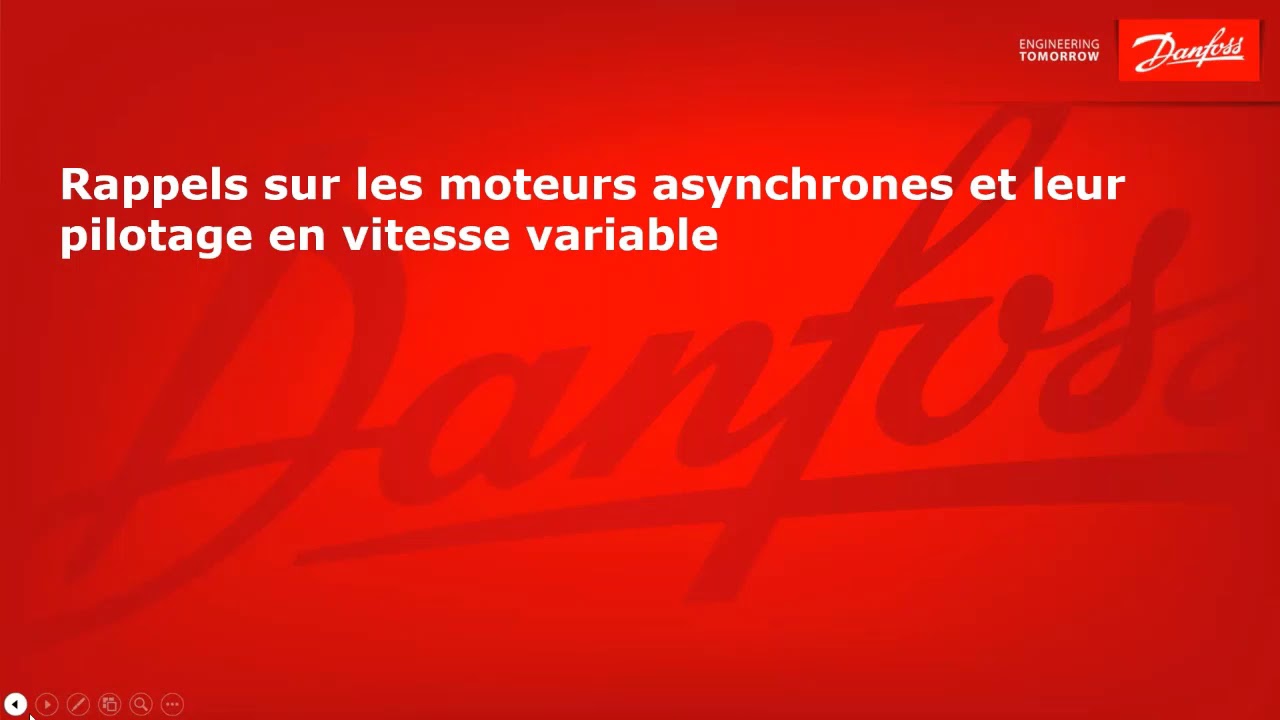 Danfoss Drives Webinaire Comment sélectionner et dimensionner un variateur de vitesse