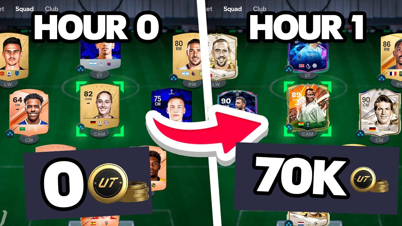 How to Make 70,000 Coins per Hour in EA FC 24