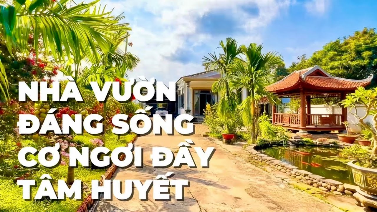Cả một cơ ngơi nhà vườn đầy tâm huyết ở BR-VT buộc phải bán đi để trả nợ ngân hàng