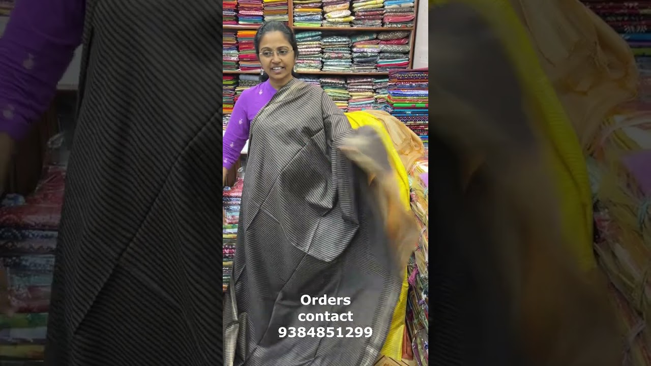 BASWADA SILK SAREE ││PSR BROTHERS ││WhatsApp 9384851299