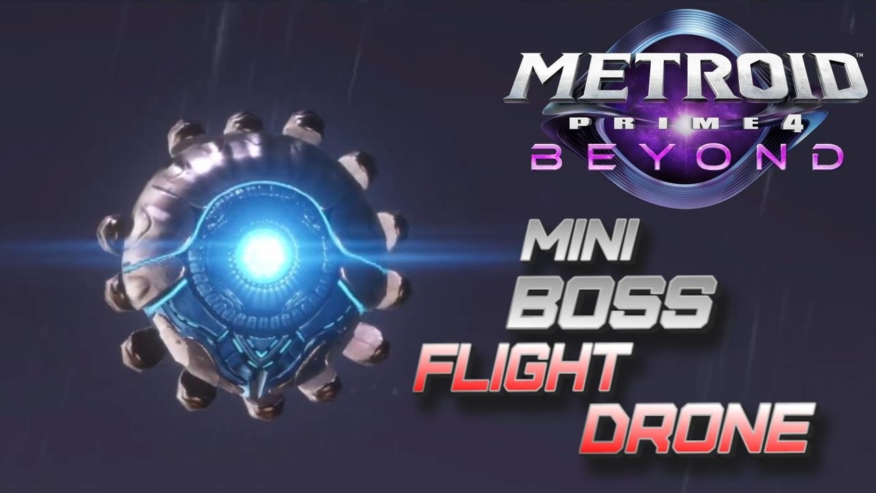 Metroid Prime 4 Mini Boss - Flight Drone