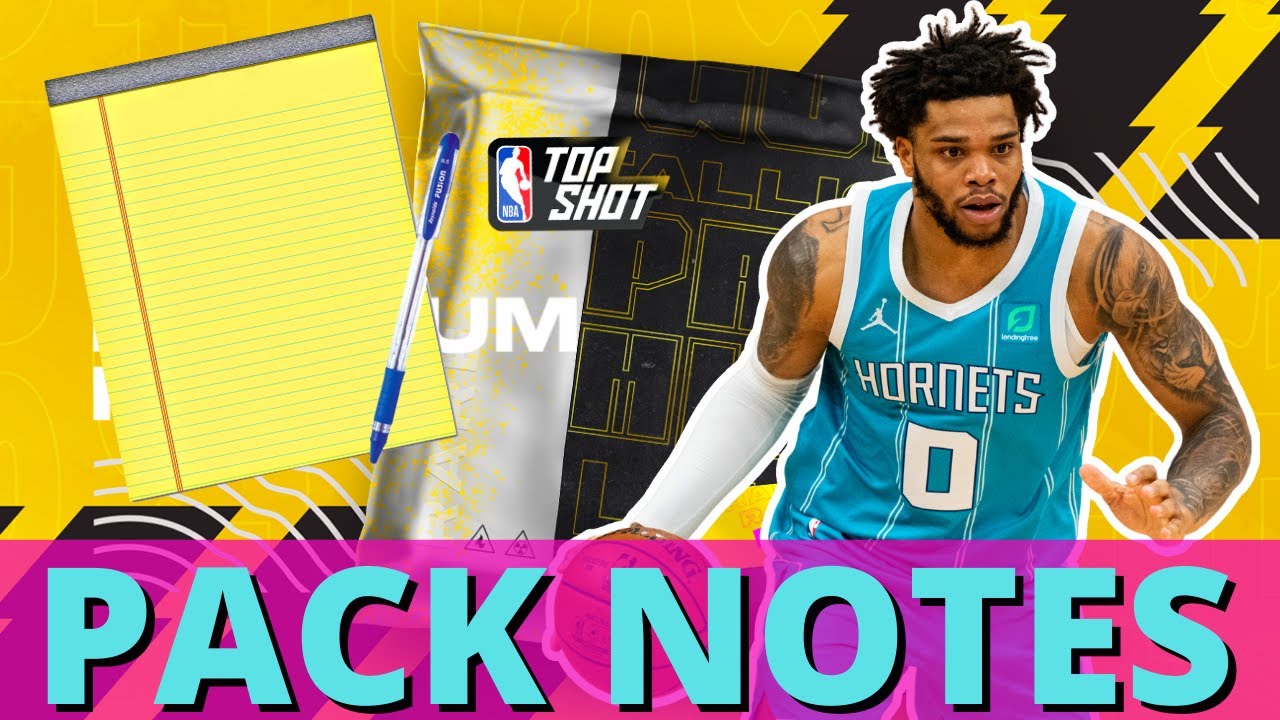 NBA Top Shot S3 Rare Premium Pack Notes