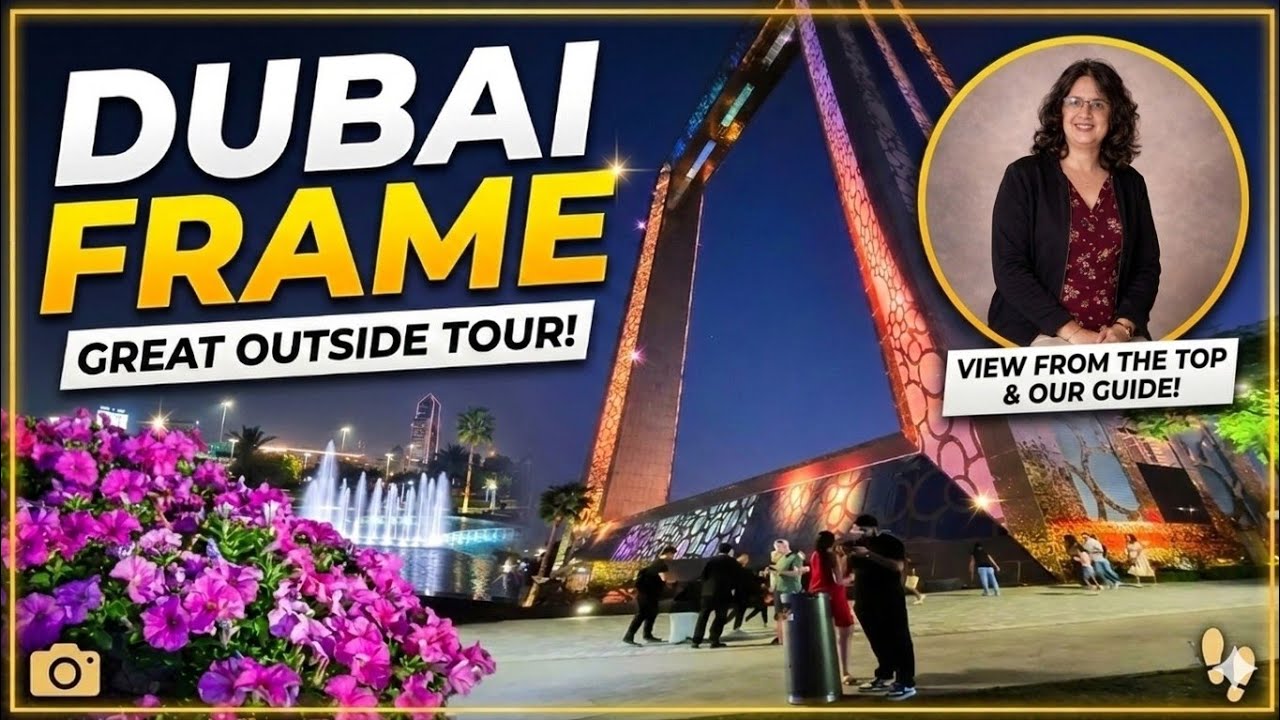 Dubai Picture Frame great outside tour | दुबई फ्रेम च्या बाहेर काय आहे??