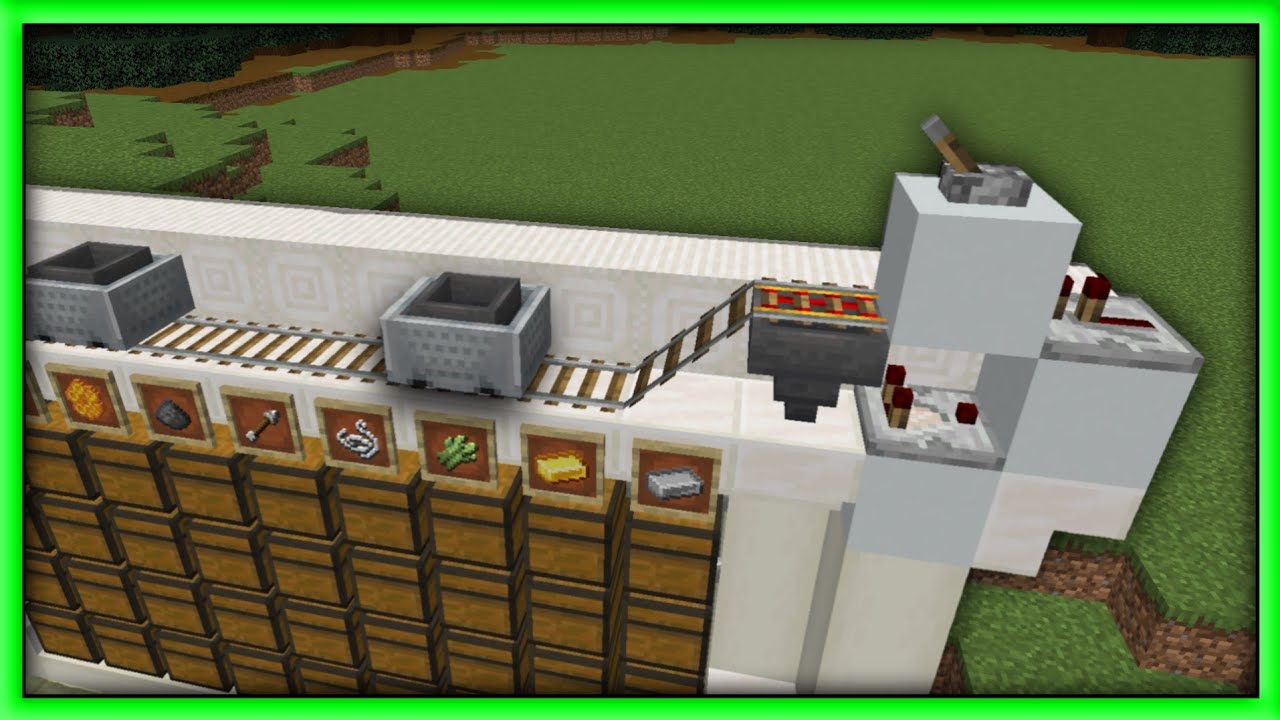 Minecart Loader AND Unloader with Built-in Item Sorter! | Minecraft Tutorial 1.16.1