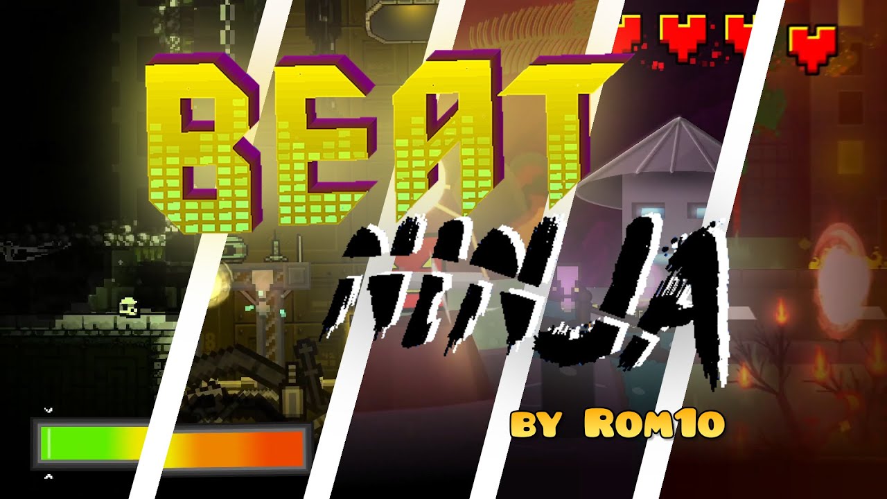 Beat Ninja by Rom1o (Geometry Dash Minigame)