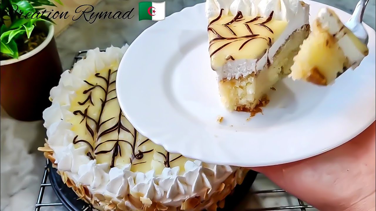 كيكة الليمون 🍋 منننعشة خفيفة و بنينة 😍 gâteau citron #اكسبلور