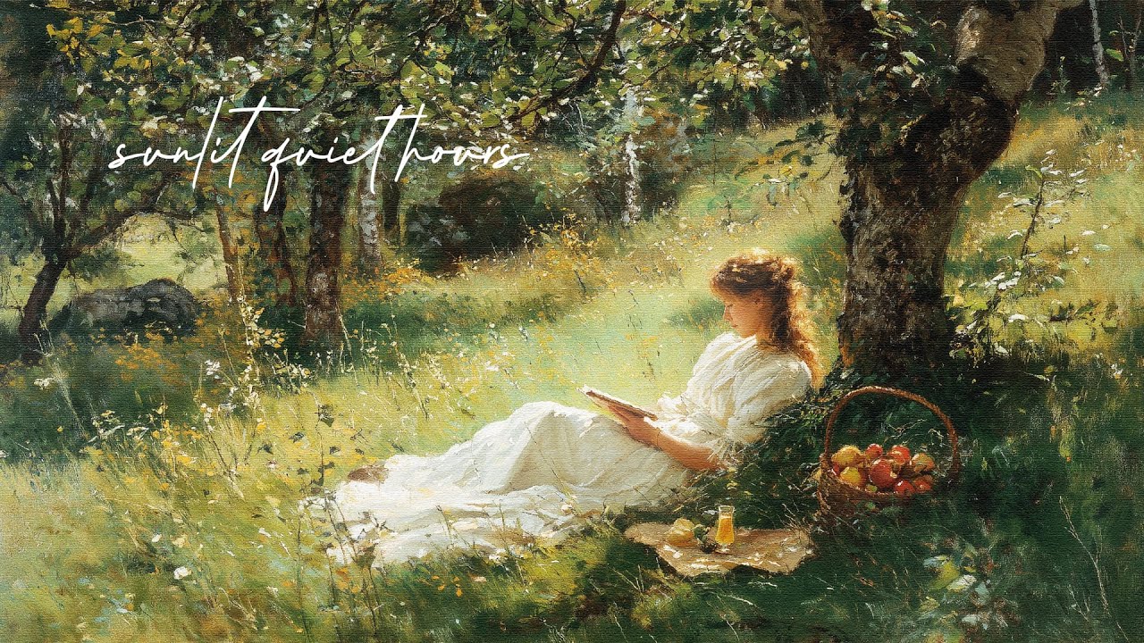 A relaxing playlist for reading, studying & writing | sunlit quiet hours 