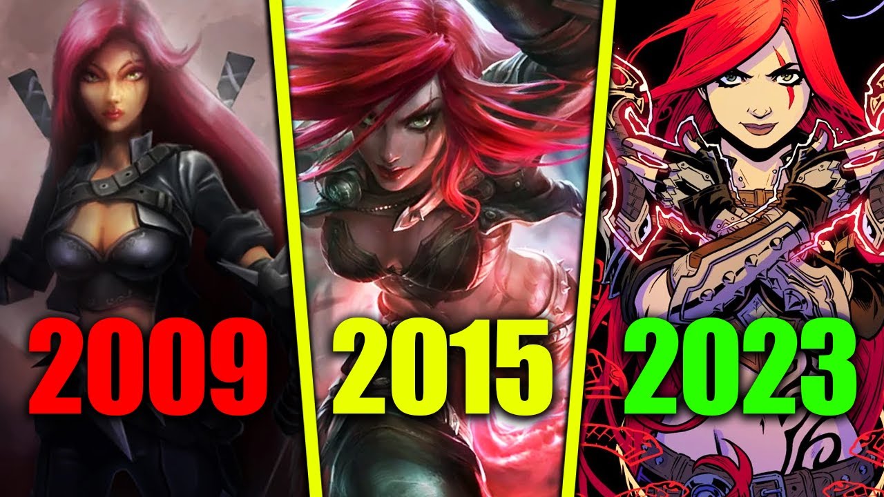 L'ÉVOLUTION de KATARINA dans League Of Legends
