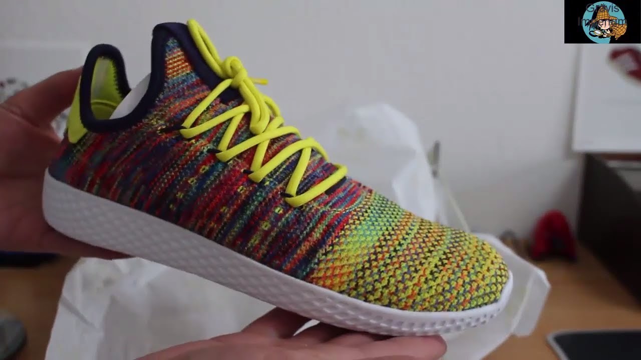 chameleon Adidas Pharrell Williams Tennis Hu Noble Ink Multicolor