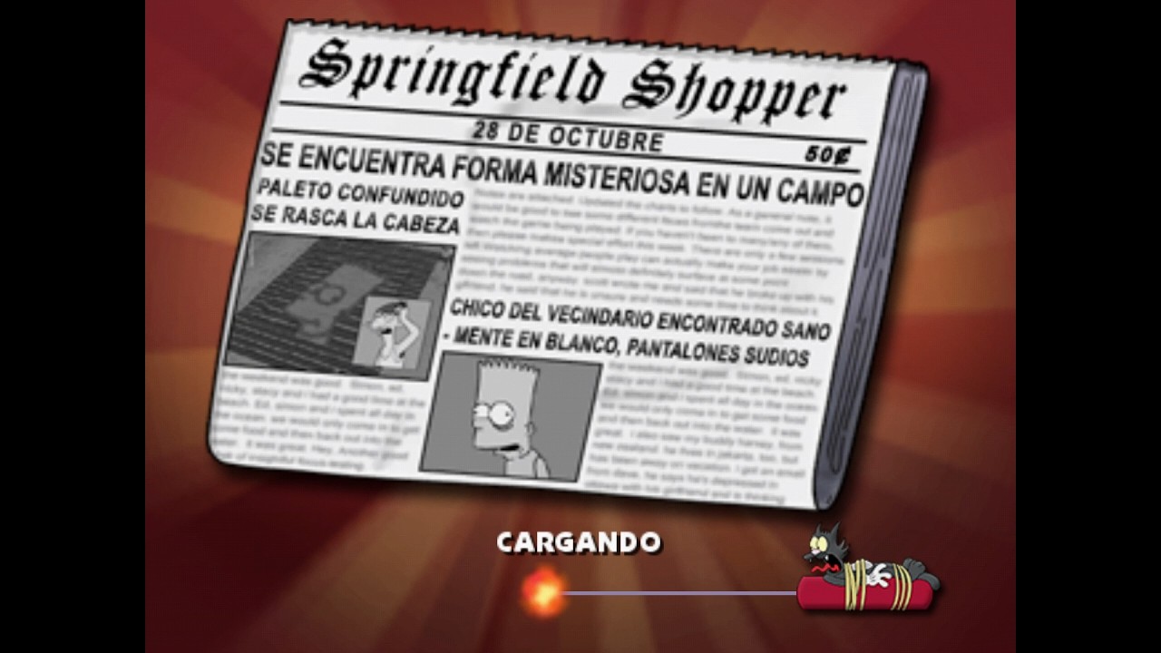 The Simpsons Hit & Run #6 👽 Los Aliens Atontan Niños