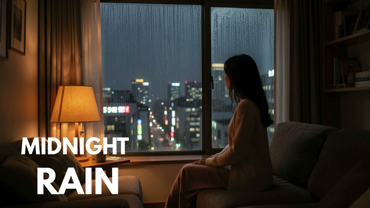 Midnight Rain in Seoul – Korean Chill Pop for Lonely Nights