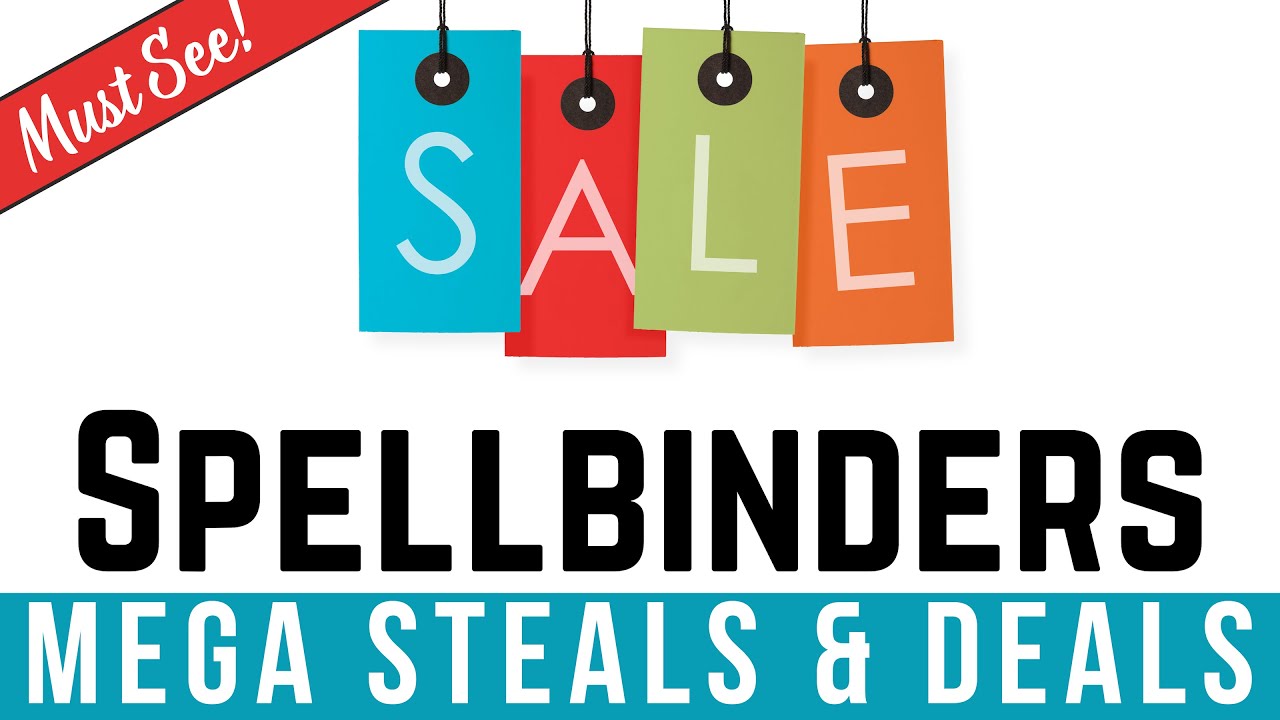 МЕГА распродажа на Spellbinders ~ Столько всего интересного на РАСПРОДАЖЕ! | #бумажноедело #изгот...