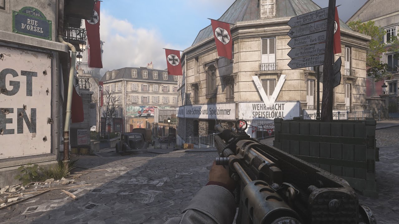 45-5 NZ-41 Gameplay | Call of Duty WW2 Multiplayer Gameplay (No Commentary)