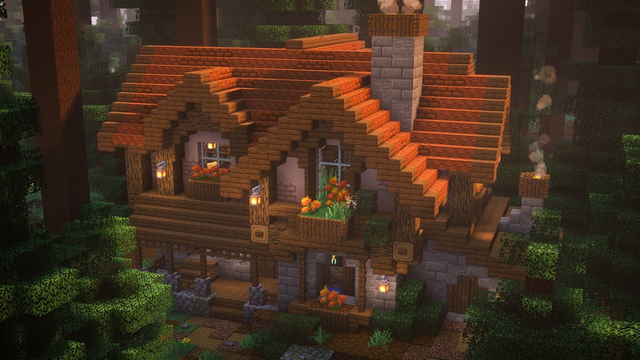 Учебное пособие по созданию эстетичного стартового дома в Minecraft