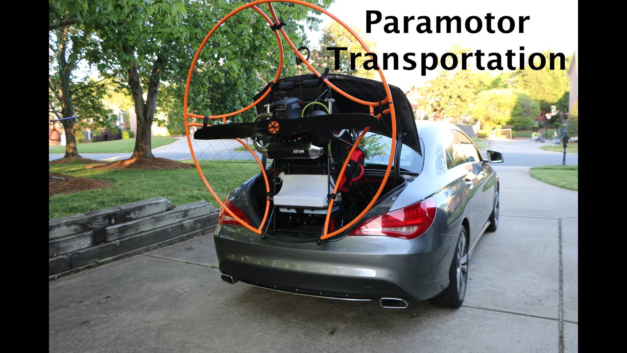 Paramotor Transportation. #ParamotorNC
