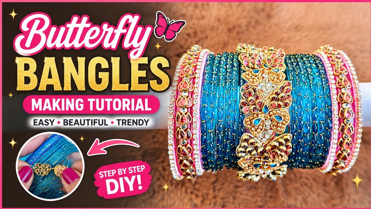 Butterfly bangles making video #customized #handmade #bangles #trending #viral #viralvideo#subscribe
