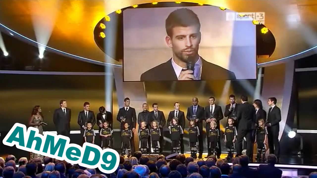 The World Best  11 FOOTBALL  Players  From 2010 to 2011FIFA 11/01/2011