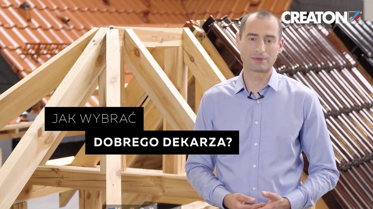Jak wybrać dobrego dekarza -  radzą Eksperci CREATON