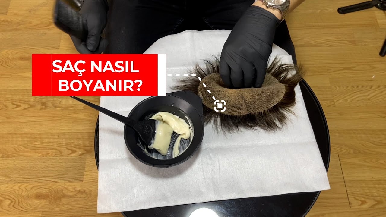 BÖLÜM 4: EVDE PROTEZ SAÇ BOYAMA #protezsaç #boyama #renklendirme #bakım #rehber #evdebakım