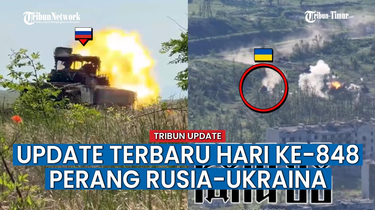 UPDATE RUSIA VS UKRAINA HARI KE-848, Grad MLRS Rusia Luluh Lantakkan Benteng Ukraina di Chasov Yar