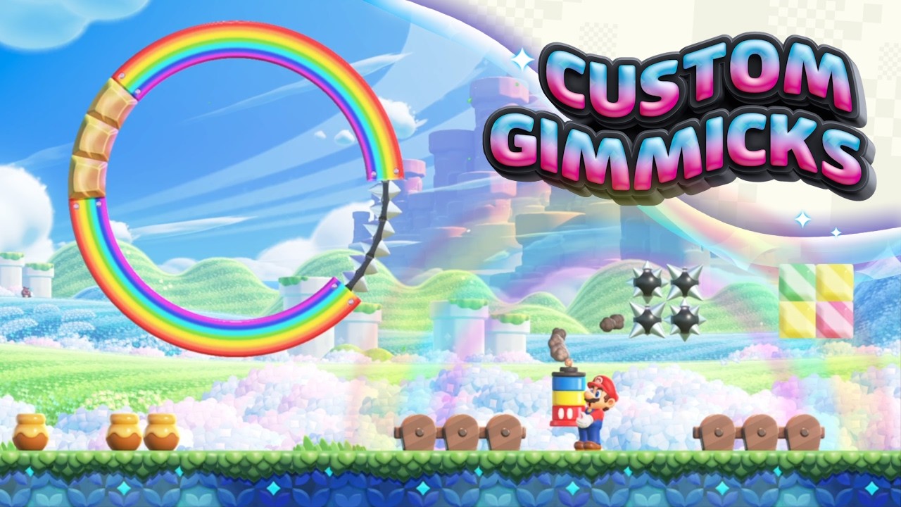 Making More Custom Gimmicks in Mario Wonder