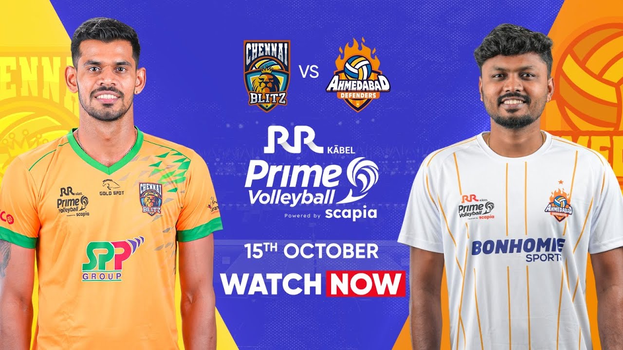 Game 22 - Tamil - Chennai Blitz Vs Ahmedabad Defenders