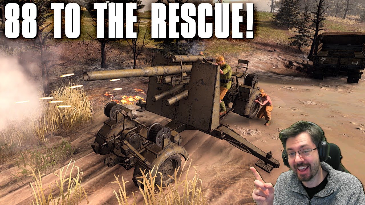 88 TO THE RESCUE! - 4v4 - Company of Heroes 3